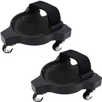 2er-Pack flexible Knieschoner mit Rollen für Garten, Baustelle, Schwarz 2er-Pack flexible Knieschoner mit Rollen für Garten, Baustelle, Schwarz von ALOVEZ