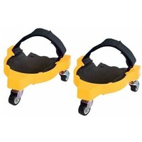 2er-Pack flexible Knieschoner mit Rollen für Garten, Baustelle 2er-Pack flexible Knieschoner mit Rollen für Garten, Baustelle von ALOVEZ
