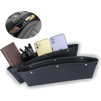 Alovez - 2er-Set universelle Autositz-Aufbewahrungsboxen aus Kunstleder von ALOVEZ