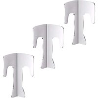 3 Stück Universal-Feuerstellen-Abstandshalter aus Edelstahl, Feuerstellen-Abstandshalter-Set, BBQ-Abstandshalter, für Feuertonnen, BBQ-Grills, von ALOVEZ