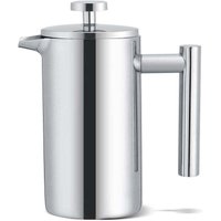 350 ml French Press Kaffeemaschine aus Edelstahl, French Press Kaffeemaschine mit Dreifachfilter von ALOVEZ