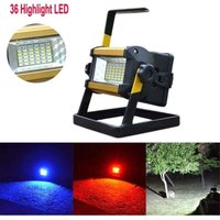 36 LED Tragbare Wiederaufladbare Flutlicht Spot Arbeit Camping Angeln Lampe von ALOVEZ