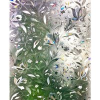 3D-Fensterfolie, elektrostatische Folie, Sichtschutz, Anti-UV, dekorative Fensterfolie, Anti-Peep, Tulpenblumenmuster, 60 × 200 cm 3D-Fensterfolie, elektrostatische Folie, Sichtschutz, Anti-UV, dekorative Fensterfolie, Anti-Peep, Tulpenblumenmuster, 60 × 200 cm von ALOVEZ