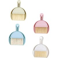 4 Sets Desktop Fan Besen Mini Topf Pfanne und Pinsel Kompakte Kehrschaufel und Pinsel Reinigungsbedarf Brochas für Reinigung Nylon Wolle 4 Sets Desktop Fan Besen Mini Topf Pfanne und Pinsel Kompakte Kehrschaufel und Pinsel Reinigungsbedarf Brochas für Reinigung Nylon Wolle von ALOVEZ