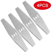 4 Stück Ersatz-Rasentrimmer-Klingenköpfe, Rasenmäher-Freischneider-Klingen, Unkrautfresser-Klingenköpfe, Zahnklinge & Edelstahlklinge & von ALOVEZ