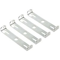 [4 Stück] Halterung für Deckenleuchte, 115 mm, Zubehör für Pendelleuchten, Deckenleuchter, Deckenleuchte, Grundplatte, Deckenlampenplatten, von ALOVEZ