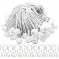 40 Stück elastische Spanngummis mit Kugeln. Elastische Spanngummis, elastische Bälle für Festzelte, Zelte, Banner und Planen 40 Stück elastische Spanngummis mit Kugeln. Elastische Spanngummis, elastische Bälle für Festzelte, Zelte, Banner und Planen von ALOVEZ