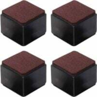 4er-Pack selbstklebende Möbelerhöhungen aus Karbonstahl – 50 mm Höhe für Betten, Sofas, Schränke – schwarze Quadrate 4er-Pack selbstklebende Möbelerhöhungen aus Karbonstahl – 50 mm Höhe für Betten, Sofas, Schränke – schwarze Quadrate von ALOVEZ