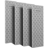 4er Set Diamant-Schleifplatten, Diamant-Schleifstein mit Wabenstruktur, Körnung 400/600/1000/1200 4er Set Diamant-Schleifplatten, Diamant-Schleifstein mit Wabenstruktur, Körnung 400/600/1000/1200 von ALOVEZ