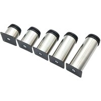 4er-Set höhenverstellbare Möbelbeine aus Edelstahl für Sofa, Tisch und Schränke – 8 cm von ALOVEZ