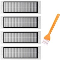 4pcs Filtre hepa de remplacement compatible avec Aspirateur Xiaomi Roborock S5 Max S6 Pure S6 Max S6 MaxV S65 S60 S6 S55 S51 S50 s von ALOVEZ