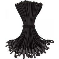 50 Stück Bungee-Seile mit Haken, hochwertige Gummi-Bungee-Seile mit Haken für Poolabdeckung 50 Stück Bungee-Seile mit Haken, hochwertige Gummi-Bungee-Seile mit Haken für Poolabdeckung von ALOVEZ