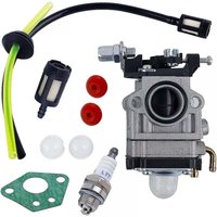 52cc 49cc 43cc Vergaser Rasenmäher Vergaser Vergaser Kits mit Dichtungen Rohre Zündkerzen und Kraftstofffilter von ALOVEZ