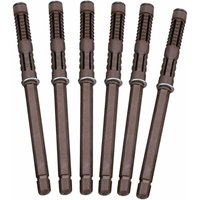 [6 Stück] Ø12x120 mm verdeckte schwebende Regalhalterung Wandhalterung Regalstützen - Hochleistungs-unsichtbare Halterung versteckte Regalhalterungen von ALOVEZ