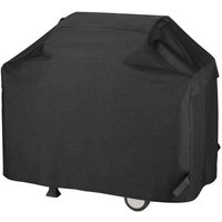 65 Zoll BBQ-Grillabdeckung, wasserdichte, lichtbeständige, UV-beständige Gasgrillabdeckung, kompatibel mit Weber Char Broil Outback Grills, Schwarz von ALOVEZ