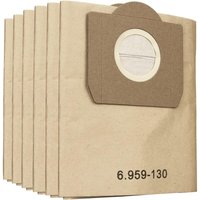 Alovez - 6er-Pack Papierfilterbeutel für Karcher WD3 Nass-Trockensauger und se 4001 Teppichreiniger, Ersatzteil 6.959-130.0 von ALOVEZ