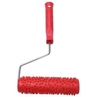 7 Zoll Farbroller mit Regentropfenprägung und Kunststoffgriff für die Wanddekoration von ALOVEZ