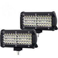 7-Zoll-Paar LED-Arbeitsscheinwerfer 144 W 14400 LM 6000 K Traktorlichter LED-Leiste 4x4 Nebelscheinwerfer 4-reihig 8D Spot Motorradscheinwerfer 7-Zoll-Paar LED-Arbeitsscheinwerfer 144 W 14400 LM 6000 K Traktorlichter LED-Leiste 4x4 Nebelscheinwerfer 4-reihig 8D Spot Motorradscheinwerfer von ALOVEZ