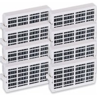 8 Stück Whirlpool Kühlschrank-Desodorierungsfilter Whirlpool-W10311524 RAF1180, Aktivkohlefilter passend für Whirlpool-W10311524 RAF1180 von ALOVEZ