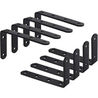 8er-Pack Wandhalterungen, L-förmige Halterung, feste Halterung, hängende Möbel, 125 x 75 x 3 mm – Wandregal 8er-Pack Wandhalterungen, L-förmige Halterung, feste Halterung, hängende Möbel, 125 x 75 x 3 mm – Wandregal von ALOVEZ