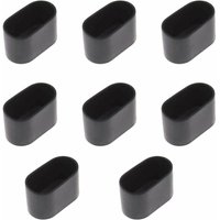 Alovez - 8er-Set ovale Tisch- oder Stuhlbeinkappen – Weichgummi – kratzfest – 40 x 20 mm – Schwarz Alovez - 8er-Set ovale Tisch- oder Stuhlbeinkappen – Weichgummi – kratzfest – 40 x 20 mm – Schwarz von ALOVEZ