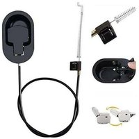 96 cm Sofakabel aus Aluminiumlegierung, universeller Ersatzgriff für Liegesessel, Ersatzteile für Sessel, einfache Installation für Sofa, von ALOVEZ