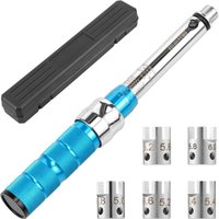 ALOVEZ 2–10 NM Speichendrehmomentschlüssel-Set – Flexibles Drehmomentschlüssel-Werkzeug aus Stahl – Fester und zuverlässiger Drehmomentschlüssel mit ALOVEZ 2–10 NM Speichendrehmomentschlüssel-Set – Flexibles Drehmomentschlüssel-Werkzeug aus Stahl – Fester und zuverlässiger Drehmomentschlüssel mit von ALOVEZ