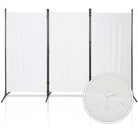 ALOVZE 360° Faltbarer Raumteiler Spanische Wand Terrassentrennwand 3-teilig Beige ALOVZE 360° Faltbarer Raumteiler Spanische Wand Terrassentrennwand 3-teilig Beige von ALOVEZ