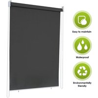 ALOVZE Senkrechtmarkise 140 x 240 cm, UV-beständige Senkrechtmarkise, Windschutz und Sichtschutz, Anthrazit ALOVZE Senkrechtmarkise 140 x 240 cm, UV-beständige Senkrechtmarkise, Windschutz und Sichtschutz, Anthrazit von ALOVEZ