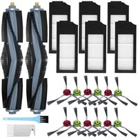 Accessoires pour Ecovacs Deebot X1 Omni / X1 e Omni / X1 Turbo / X1 / X1 Plus Aspirateur, 2 Brosse Principale, 12 Brosses Latéral von ALOVEZ