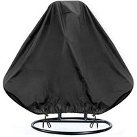 Ahlsen Hängesessel-Abdeckung, wasserdichte Hängesessel-Abdeckung, Schutzhülle für Eierstuhl, winddicht, UV-beständig, strapazierfähiges Oxford-Gewebe von ALOVEZ
