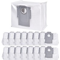 14er-Pack Staubbeutel für Roborock S8+ S8 Pro Ultra S7 MaxV Ultra S7 Pro Ultra Q7+ Q7 Max+ T8 Q5+ G10S G10S pro Staubsauger, Staubsaugerbeutel mit 3 von ALOVEZ