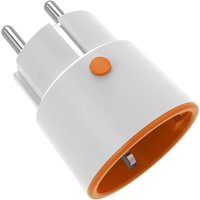 Alovez - 3.0 16A Kabellose Smart-Steckdose mit Remote-Sprachüberwachungs-App mit Alexa Google Home (Weiß Gelb) von ALOVEZ