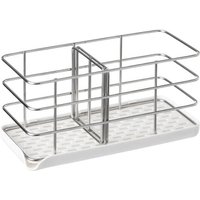 Alovez - 304 Edelstahl Multifunktionale Küchenspüle Schwammregal Spülbecken Aufbewahrungsbox Besteckablage Seifenschale Verstellbare Hängeplatte von ALOVEZ