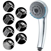 Alovez - Duschkopf, 7 Modi-Einstellung, Hochdruck-Duschkopf, verstellbare universelle Handbrause, geeignet für Badezimmer, Hotel, Fitnessstudio, Alovez - Duschkopf, 7 Modi-Einstellung, Hochdruck-Duschkopf, verstellbare universelle Handbrause, geeignet für Badezimmer, Hotel, Fitnessstudio, von ALOVEZ
