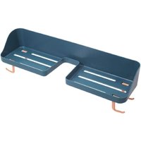 Alovez - Duschregal für Badezimmer, Duschtuch-Organizer mit 4 Haken, selbstklebend von ALOVEZ