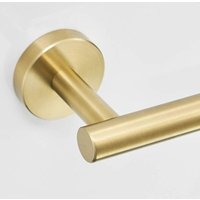 Alovez - Goldfarbener Toilettenpapierhalter, Wandmontage, Werkstatt-Toilettenpapierhalter, gebürsteter Edelstahl, Badezimmerzubehör, Alovez - Goldfarbener Toilettenpapierhalter, Wandmontage, Werkstatt-Toilettenpapierhalter, gebürsteter Edelstahl, Badezimmerzubehör, von ALOVEZ