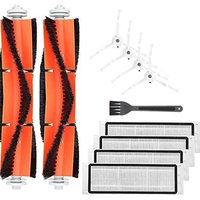 Alovez - Isincer 11-teiliges Ersatzzubehör für xiaomi mi Roboter-Staubsauger, Roborock S50 S51 S55 S6 Roboter, Staubsauger-Ersatzteile, Bürste und von ALOVEZ