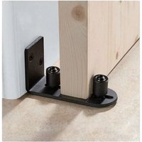 Alovez - Scheunentor-Aufhängerschiene Gleitschiene Schiebetürscheibe Schiebetür-Hardware-Zubehör Einzel Ikodm von ALOVEZ