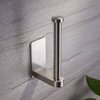 Alovez - Selbstklebender Toilettenpapierhalter – Badezimmer-Toilettenpapierhalter ohne Bohren aus gebürstetem Edelstahl von ALOVEZ