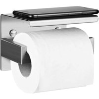 Alovez - Selbstklebender Toilettenpapierhalter aus Edelstahl, Wandmontage ohne Bohren, für Küche und Bad Alovez - Selbstklebender Toilettenpapierhalter aus Edelstahl, Wandmontage ohne Bohren, für Küche und Bad von ALOVEZ