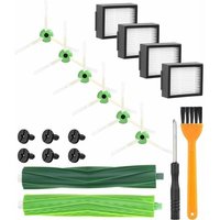 Alovez - Staubsauger-Ersatzteile für iRobot Roomba, Kit-kompatible Serie und i E5 E6 i7 i7+ i3 i3+ i4 i4+ i6 i6+ j7 j7+ i8 i8+, 4 Filter, 6 von ALOVEZ