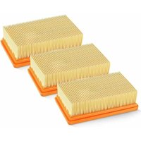 Alovez - Staubsaugerzubehör 3PCS Ersatz-Flachfaltenfilter, Flachfilter, Filterstaubsauger, MV4 MV5 MV6 WD4 WD5 WD6, WD4P WD5P WD6P, Nass-Trockensauger von ALOVEZ