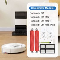 Alovez - Zubehör-Set für Staubsauger Q7 Max Q7 Max Plus Q7 Max+, 2 Hauptbürsten, 4 Seitenbürsten, 4 HEPA-Filter, Ersatz-Zubehör-Set für Staubsauger, von ALOVEZ
