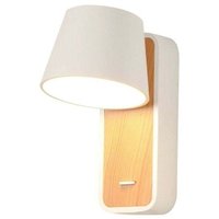 Verstellbare LED-Wandleuchte 7W "" 3000K - Weiß Verstellbare LED-Wandleuchte 7W "" 3000K - Weiß von ALOVEZ