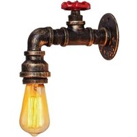 Wasserrohr-Wandleuchte, Coquimbo Vintage-Industrie-Wandleuchte, Wandleuchte mit Eisen-Finish für Bar, Wohnzimmer und Schlafzimmer (Leuchtmittel nicht Wasserrohr-Wandleuchte, Coquimbo Vintage-Industrie-Wandleuchte, Wandleuchte mit Eisen-Finish für Bar, Wohnzimmer und Schlafzimmer (Leuchtmittel nicht von ALOVEZ