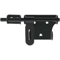 Außentürschloss, Türriegel, 15 cm, Innentürschloss, Schiebetürschloss, Außentürriegel aus Edelstahl, Schwarz Außentürschloss, Türriegel, 15 cm, Innentürschloss, Schiebetürschloss, Außentürriegel aus Edelstahl, Schwarz von ALOVEZ