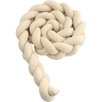 Babybettumrandung – 3-fach gewebtes Babykissen, Schlangen-Muster, geflochtene Bettumrandung, Samt, Bettschutzumrandung, Kinderzimmerdekoration für Babybettumrandung – 3-fach gewebtes Babykissen, Schlangen-Muster, geflochtene Bettumrandung, Samt, Bettschutzumrandung, Kinderzimmerdekoration für von ALOVEZ