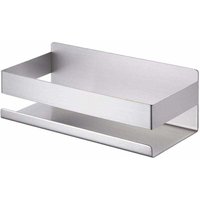 Badezimmerregal ungebohrt Duschregal Edelstahl SUS304 selbstklebendes Wandregal 23CM gebürstet, Badezimmerregal ungebohrt Duschregal Edelstahl SUS304 selbstklebendes Wandregal 23CM gebürstet, von ALOVEZ