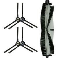 Brosse aspirateur pour Silvercrest SSR1 SSRA1 pour aspirateur robot pour A9s A9 A7 L100 (1 brosse à rouleau + 4 brosses latérales Brosse aspirateur pour Silvercrest SSR1 SSRA1 pour aspirateur robot pour A9s A9 A7 L100 (1 brosse à rouleau + 4 brosses latérales von ALOVEZ